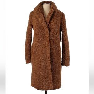 J. Crew Warm Brown Teddy Jacket
